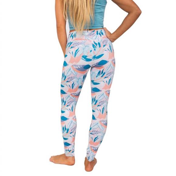 NEW REEL SKIPPER print water leggings in modern tropical - Picture 3 of 3